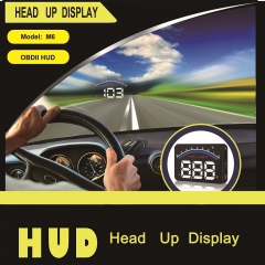 M6 New Arrival 3.5 Inch OBD2 HUD Head Up Display