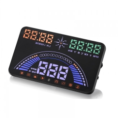 S7 Hot selling OBD+GPS HUD 5.8 Inch Multi-color Head Up Display