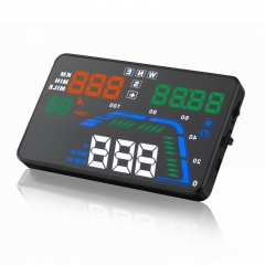 Q7 Hot selling Multi-color 5.5 Inch GPS HUD Head Up Display