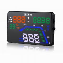 Q7 Hot selling Multi-color 5.5 Inch GPS HUD Head Up Display