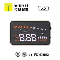 X5 Hot selling 3.5 Inch Simple function OBD2 HUD Head Up Display