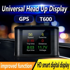 Latest T600 2.6 Inch LCD screen GPS HUD trip computer