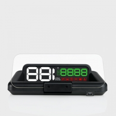New C500 car HUD OBD2 head up display HD LED with adjustable reflection board more clear in the daytime
