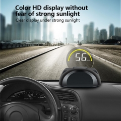New C700 car HUD OBD2 head up display HD LED with adjustable transparent reflection board more clear in display speed RPM