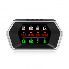 P17 Model Car OBD+GPS Diagnostic Gauge Digital Meter Head Up DIsplay HUD