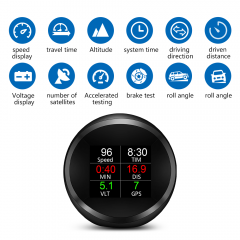 New Car Speedometer HUD GPS Slope Meter GP11