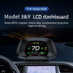 T19 Car LCD Meter Tesla HUD Head Up Display